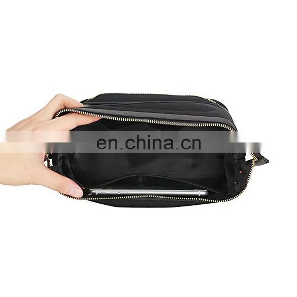 Toiletry Bag With Multiple Compartments Hanging Makeup Organizer Double Layer photo-2
