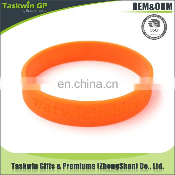 Factory Direct Sales Eco-friendly Fashion Custom Design Silicone Bracelet Rubber Wristbands photo-5
