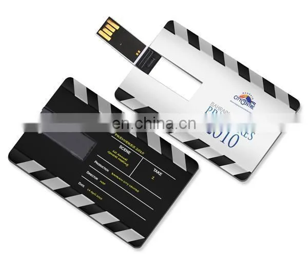 New Plastic Portable Business Card Usb Flash Drive With Custom Printing photo-3