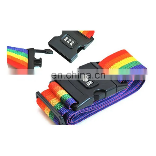 200cm Length Adjustable Travel Suitcase Polyester Luggage Belt With Plastic Buckle photo-2