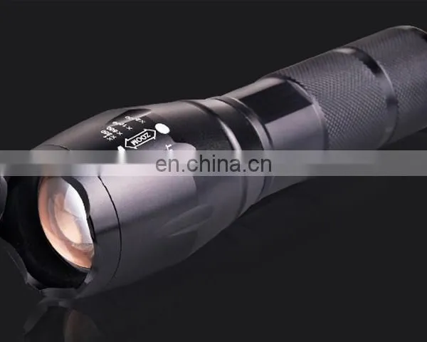 Factory Store Price XML T6 Adjustable Zoom 500m Bright LED 10W Aluminum Hunt Flashlight photo-2