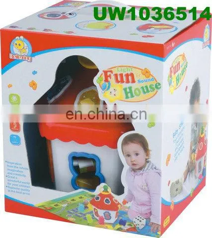 Shape Sorting Cube - Classic Wooden Toy With 12 Shapes photo-2