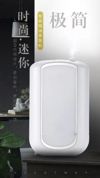 Essential Oil Diffuser And Humidifier Aroma Humidifier Aromatherapy Oil Burner photo-3