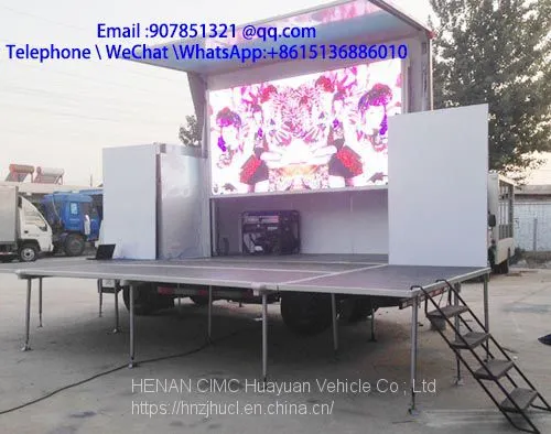 4.2 Meters Mobile Roadshow Stage Truck photo-5