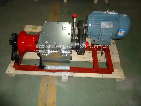Cable Pulling Machine; Electricity Motor Winch; Electricity Engine Pulling Winch photo-3