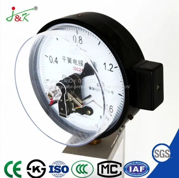 150mm Reed Switch Electric Contact Pressure Gauge With Best Price photo-4