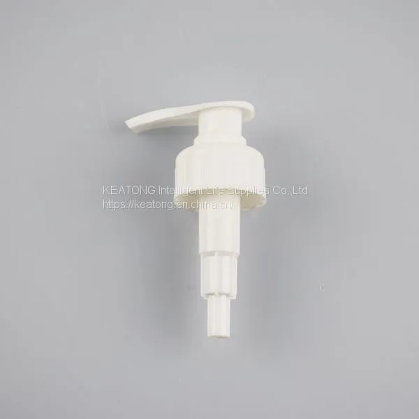 Manufacturers Supply 38/410 White Lotion Pump Cosmetic Shampoo Liquid Lotion Pump Packaging Hand Press Pump photo-2