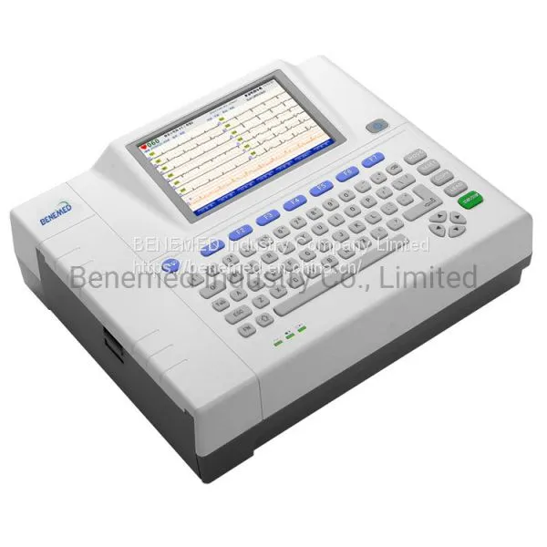 Hospital Portable Digital Electrocardiograph Bm-ECG12b Machine Medical Equipment photo-3