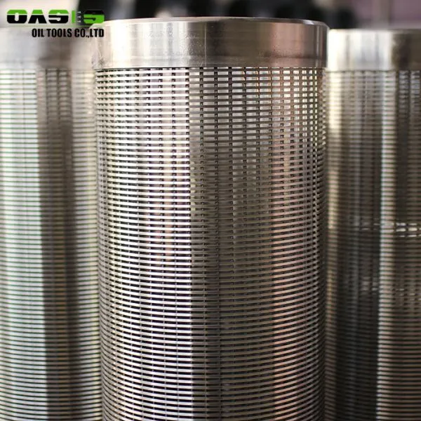 Stainless Steel V Wire Rolled Strainer for Deep Well Drilling photo-3