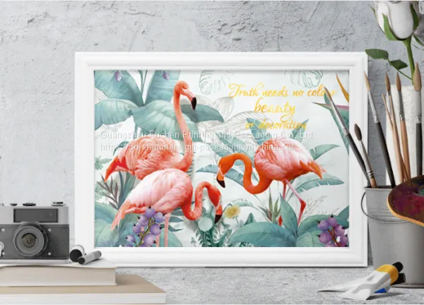 3D Lenticular Printing Framed Wall Art Decorative Painting