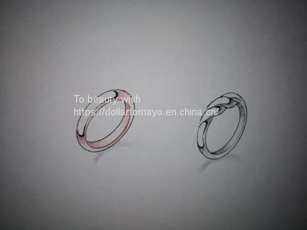 Simple gold ring