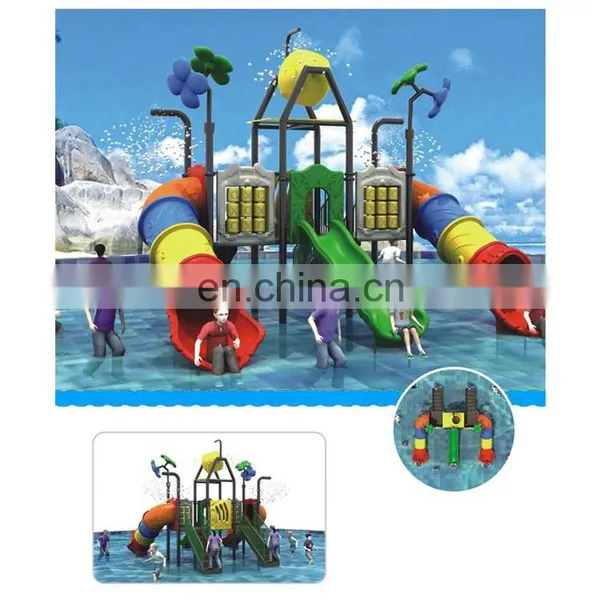 Common Pool Nip Slip on a Pool Water Slide Water Playground photo-6