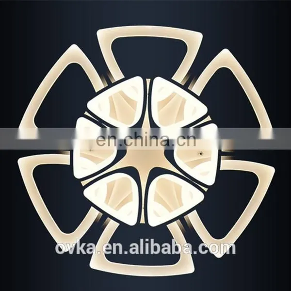 Modern Creative Living Room Lights Luxury Bedroom Modern Restaurant Led Ceiling Lamp With 12 Fan Lights photo-5