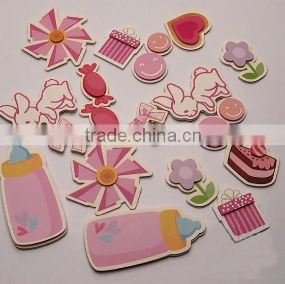 Christmas Decoration 3D Handmade Paper Sticker photo-2