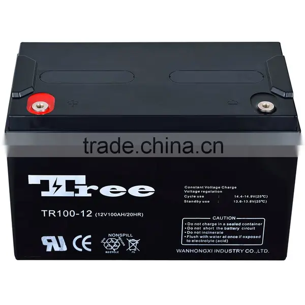 12v Voltage UPS Battery 12V100AH Deep Cycle Battery photo-5
