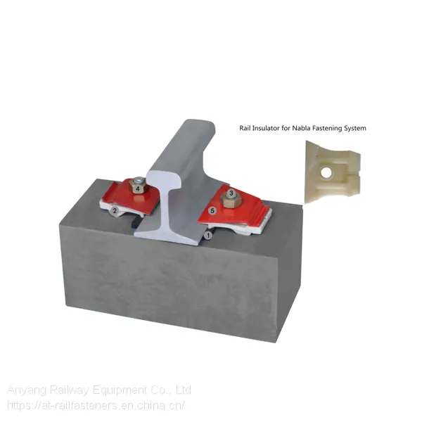Rail Insulator for Railway Rail Fastening System photo-4