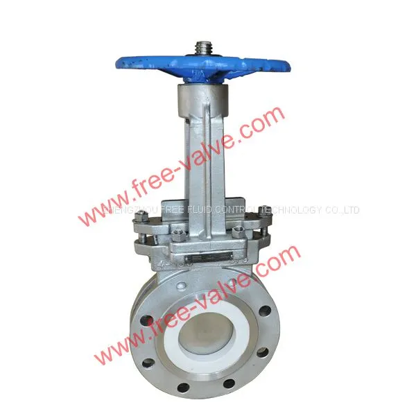 Stainless Steel CF8 SS304 Body Ceramic Knife Gate Valves for Coastal Power Plants photo-2