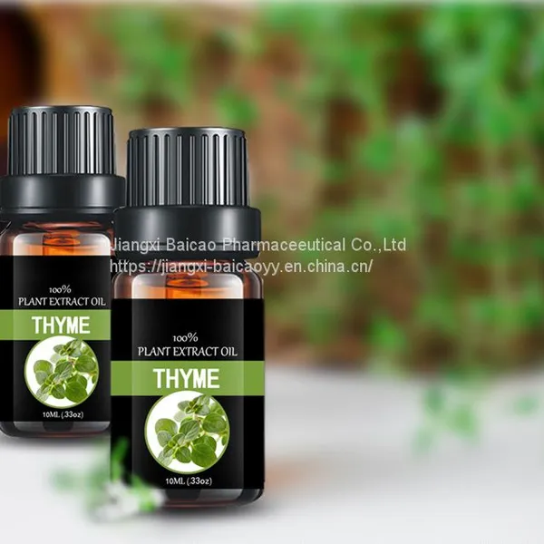 Thyme Oil 100% Natural Plant Extract Essential Oil for Cosmetic Medicial Pharmaceutical photo-3