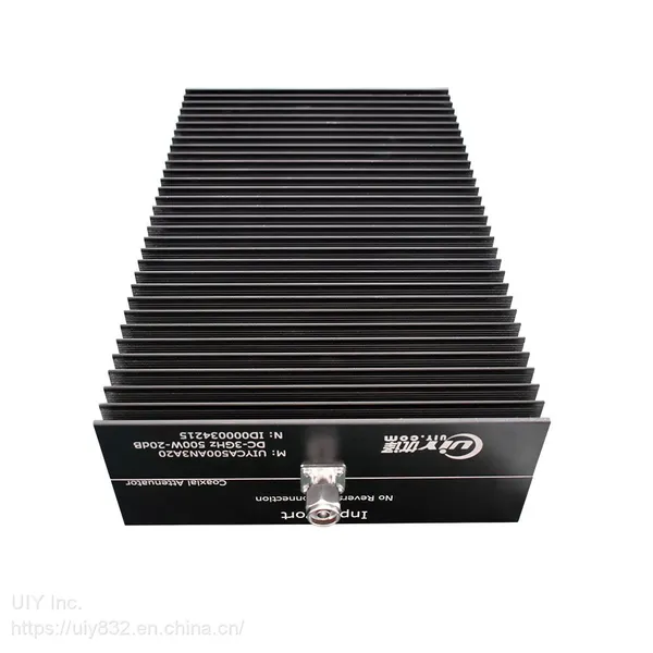 RF Attenuator 500w Coaxial Attenuator 20dB With N-Male to Female photo-2