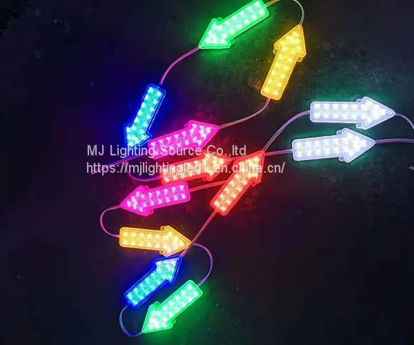 New Design Popular LED Arrow Module 3.5W 2835 Modules 18led Red Green Blue Yellow White Pink RGB photo-2