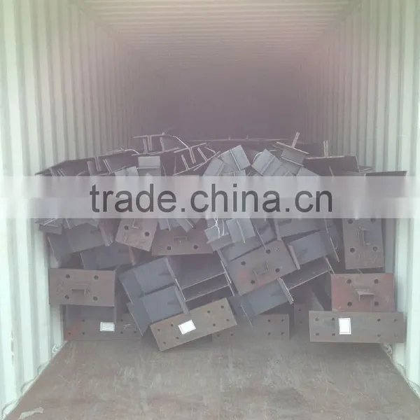 Light Steel Frame Fabrication Painted Steel Q345 / Q235 for Hangar/ Workshop photo-2