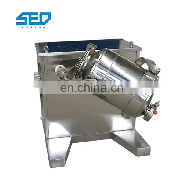 Long Service Life 10L Barrel Capacity 3D Spice Powder Mixing Machine photo-3
