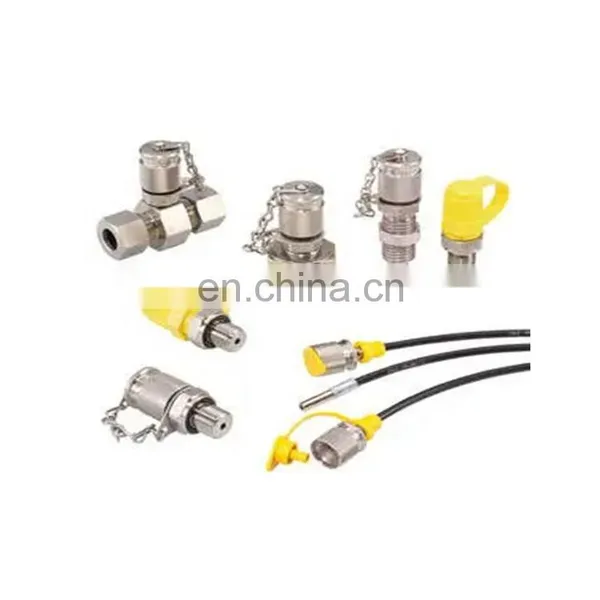 Hydraulic Test Fittings Test Coupling With Female Threaded Test Coupling for 24 Degree Cone Fittings