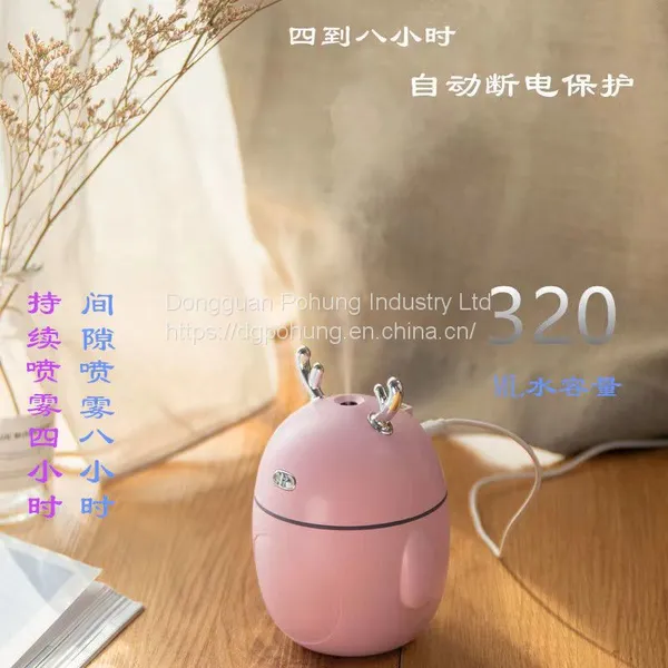 USB Air Humidifier Silent Large Capacity Office Desktop Aromatherapy Machine Humidifier photo-3