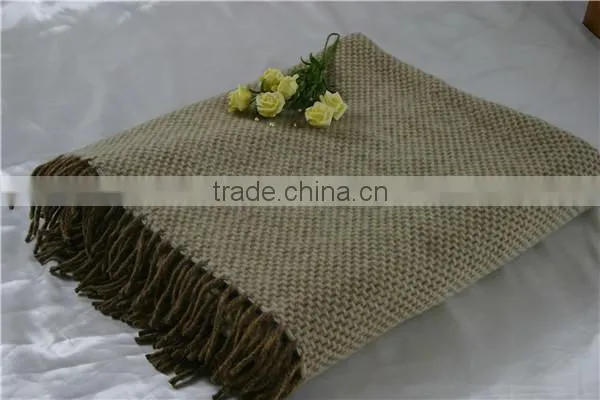 Cheap Trendy Pure 100% Australia Wool Blanket