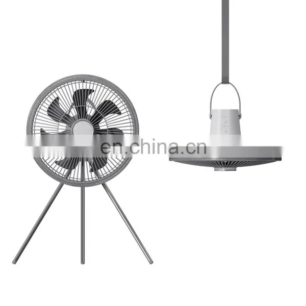 New Trends 2022 Desktop Fan,home Portable Rechargeable Usb Tripod Fan With Remote Control,mini Outdoor Ceiling Camping Light Fan