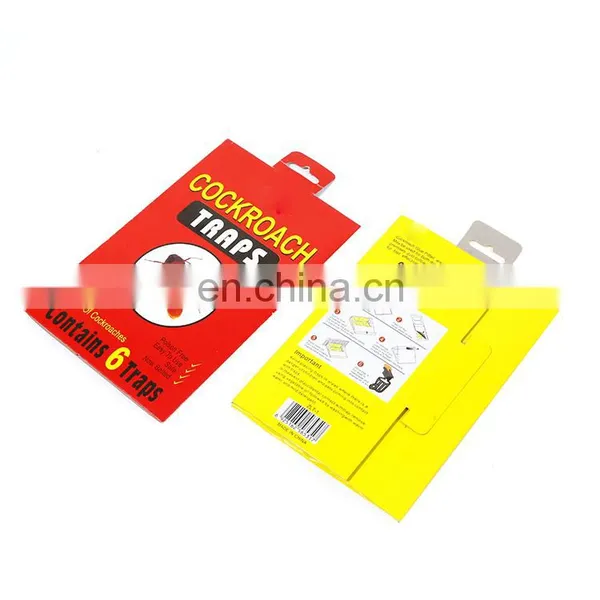 6 Traps Packing Cockroach Glue Pitfall/cockroach Traps Roach Pest Type Super Glue Trap of Cockroach photo-3