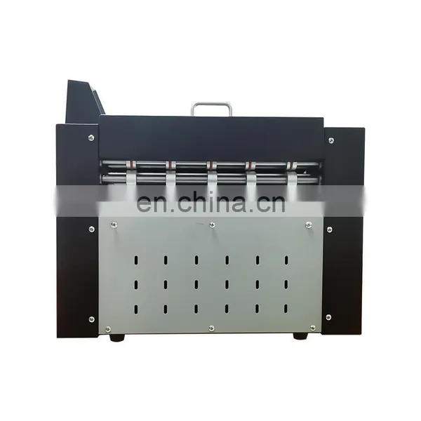 Professional Manufacturer Auto Feeding Paper Creasing Machine photo-4