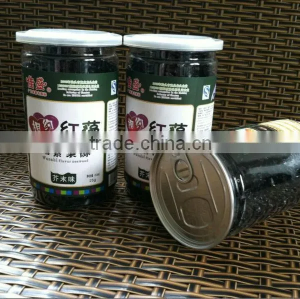 Wholesale Food Tinned Crispy Seaweed Snack photo-2