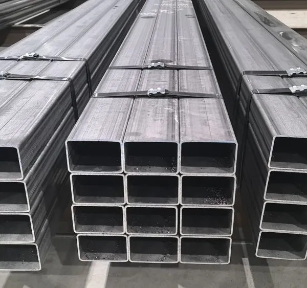 China Black Square Steel Pipe Seamless Black Steel Tube Rectangular Carbon Hollow Section Tube photo-4