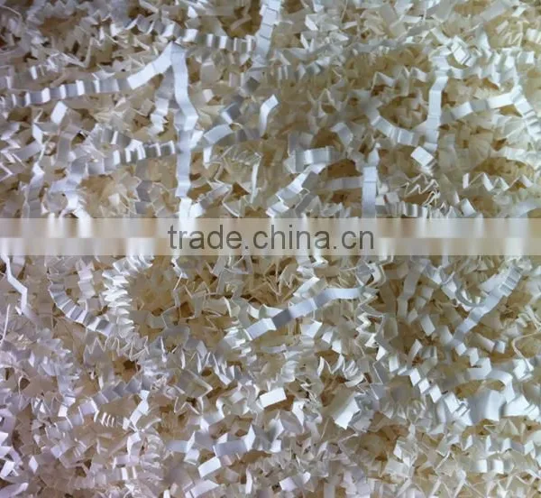 Basket Stuffering Crinkle Cut Zig Zag Paper Shredded, Raffia Paper Litter Quality Choice