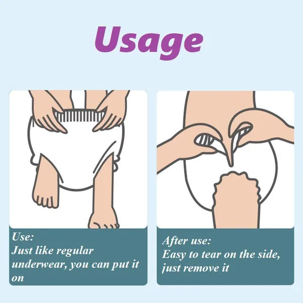 Adult Pull-up Pants Elderly Diapers Adult Diaper photo-3