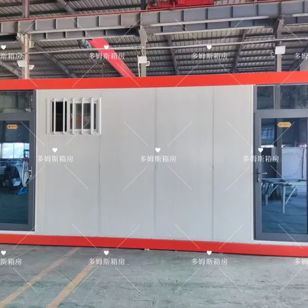Temporary construction site packaging box toilet, scenic area public mobile toilet, men's and women's restroom, customized shower room