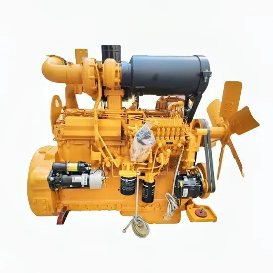 Shanghai SDEC New SC11CB220G2B1 6-Cylinder 4-Stroke Diesel Engine for Construction Loader Industrial Machinery
