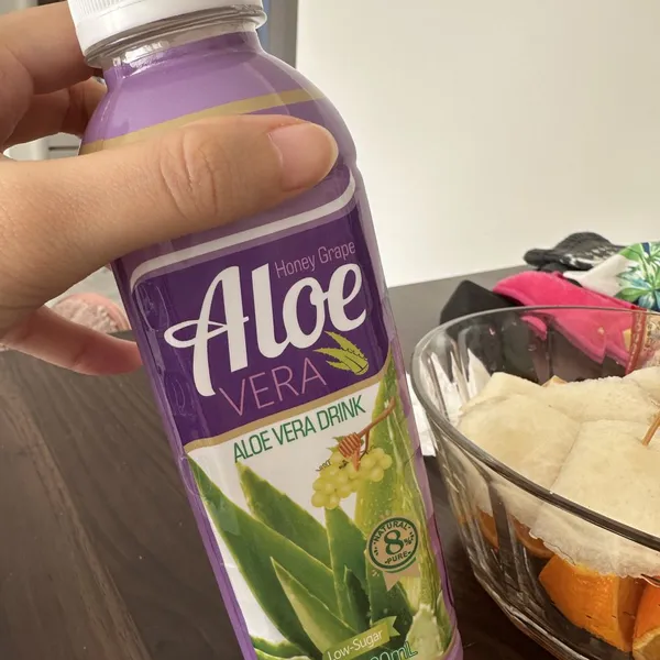 Aloe Vera Drink Bebida de Aloe With Normal/big Mouth Bottle, Glass Bottle and Factory Owned Aloe Plant Base