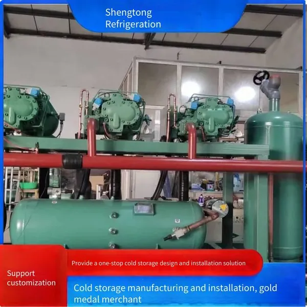 Cold Storage Refrigeration Equipment 90 Fully Enclosed Medium and Low Temperature Screw Sw3l9000 Large Fresh-keeping Warehouse, Workshop Cooling