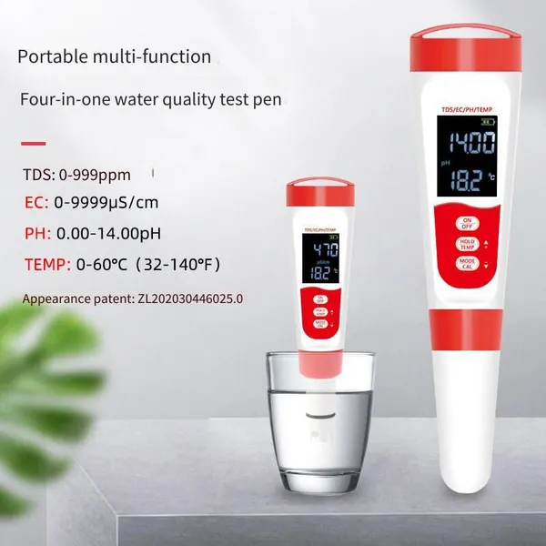 new generation cxf-0803 four-in-one water quality backlit multifunctional pen