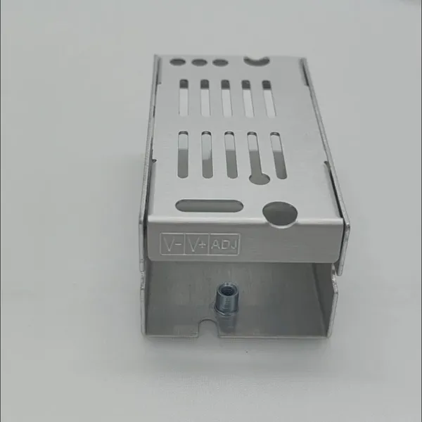 5W Power Supply Housing LED Lamp Switch Power Supply Sheet Metal Housing Aluminum Alloy Shell Air Hole Bending Stamping photo-5