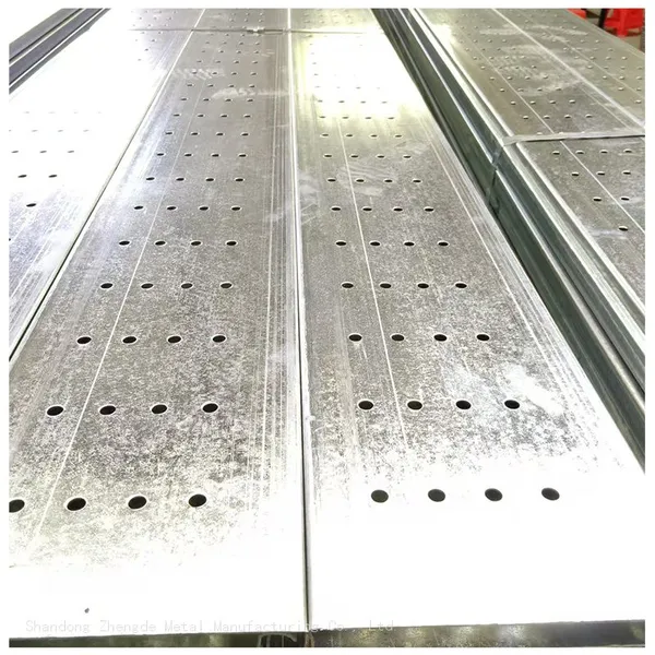 Metal Deck Sheet No-cast Concrete Galvanized Floor Decking With Holes photo-5