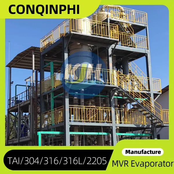 Robust Double-effect MVR Evaporator With Integrated CIP System for Dairy Industry photo-4
