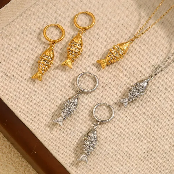 316L Stainless Steel Necklace Manufacturer - Waterproof Anti-Tarnish Custom Pendant With 18K Vacuum PVD Plating photo-5