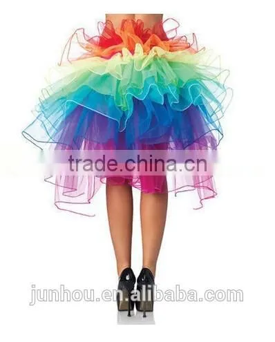 Ladyes Girls Dancewear Cute Tulle Petticoat Tutu Pettiskirt Princess Party Skirt photo-2
