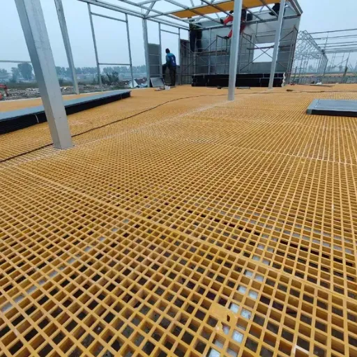 Molded Fiberglass Grating 38mm Height, 1.5