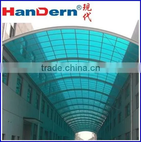 Polycarbonate Hollow Sun Sheet Extruding Machine photo-5