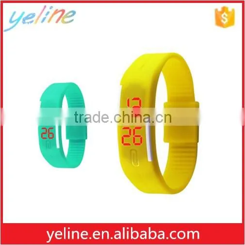 Factory Sell Water-proof Silicone Watch for Pupil Teenage, Man's Led Watch photo-3