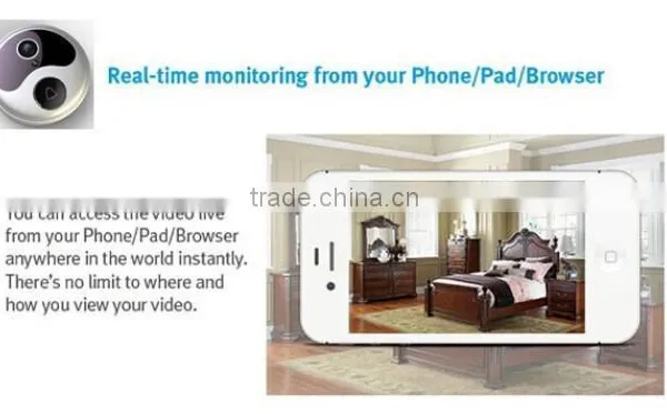Real Time Video Talking Hidden Wifi Doorbell Camera photo-3